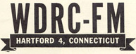 WDRC FM logo @1946