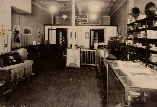 WDRC Storefront circa 1925