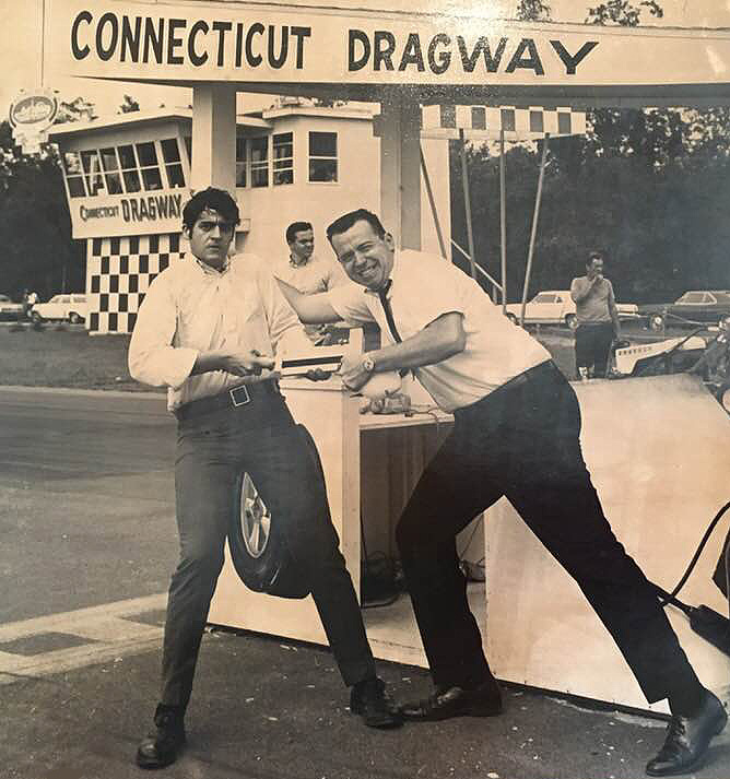 1967 grudge match between Joey Reynolds and Sandy Beach at Connecticut Dragway.