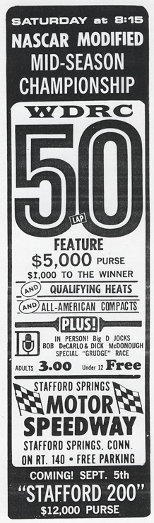 WDRC Big D Big SOund Survey for the week ending August 21, 1970