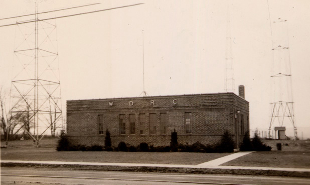 January 17, 1936 - note WDRC's three towers