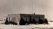 Bloomfield transmitter site in winter