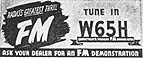 W65H billboard - October, 1941