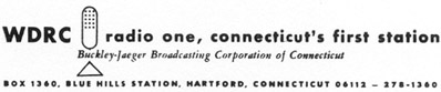 1966 WDRC logo