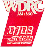 WDRC AM and FM logos
