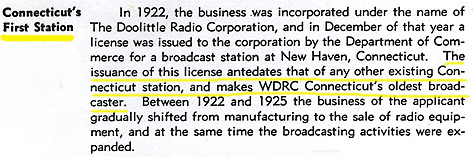 WDRC's 1947 TV application