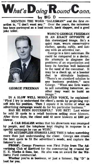 April 19, 1964 - What's Doing 'Round Connecticut column