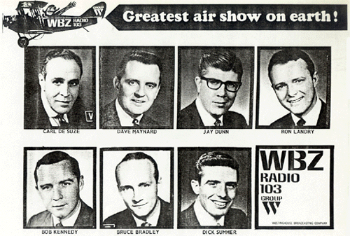 WBZ staff - mid 1960s