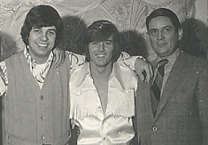 March 1970 - WDRC's Joe Hager and Charlie Parker with singer Bobby Sherman