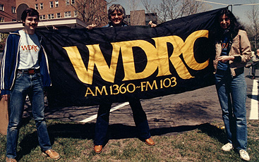 August 1981 - WDRC's Joey Orlando, Charlie Parker and Susannah Young